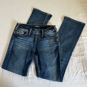 Silver Bootcut Jeans